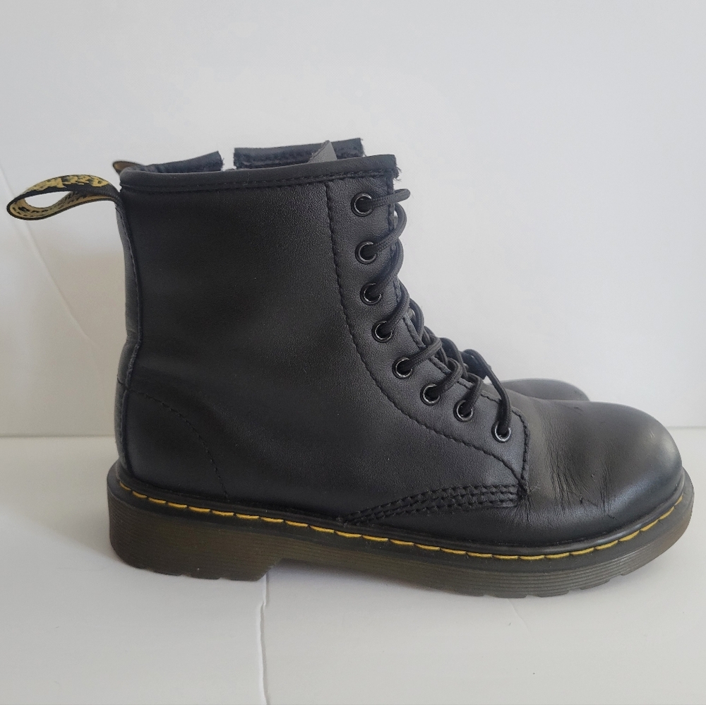 Dr. Martens Black Kids Delaney Boots